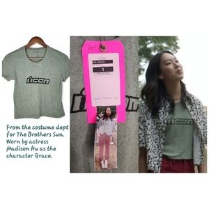 ICON Green Short Sleeve Tee Size S